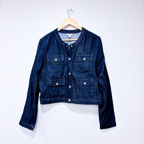 RW&CO. Dark blue denim blazer - Picture 4 of 11